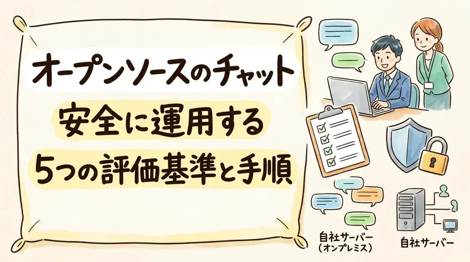 オープンソースのチャットは安全？セキュリティを見極める5つの基準とRocket.Chatの実力【2026年版】
