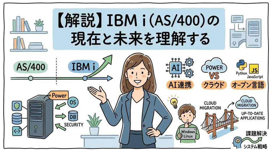 IBM i（AS400）とは？特徴・歴史・最新バージョンを基礎から解説【2026年版】
